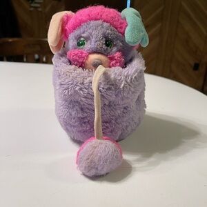 Vintage 1980's Pretty Bit Popple Plush – Lavender & Pink